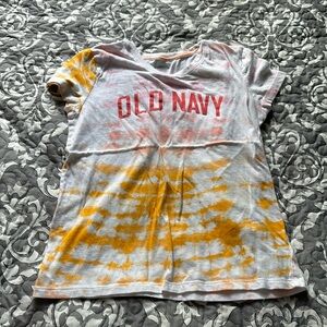 Old Navy Youth Girls 10/12 tie dye t-shirt